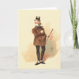 Cartão Micawber, por Kyd - David Copperfield, de Dickens