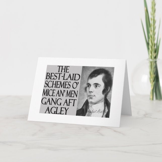 Cartão Mice and Men (Frente)