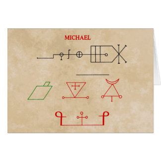 CARTÃO MICHAEL