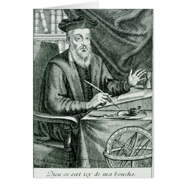 Cartão Michel de Nostredame (Frente)