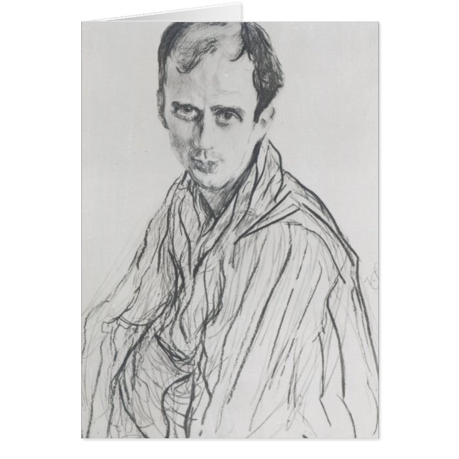 Cartão Michel Fokine, 1909 (Frente)