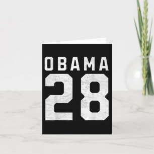 Cartão Michelle Obama 2028 Pelo Presidente N.º 28 Vintag