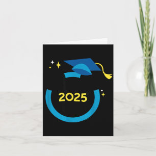 Cartão Mickey mouse boina azul de formatura turma de 2025