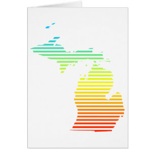 Cartão micMichigan chill fade