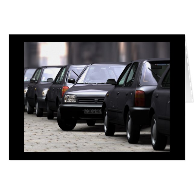 Cartão MICRA CAR STUDY 4 (Frente Horizontal)