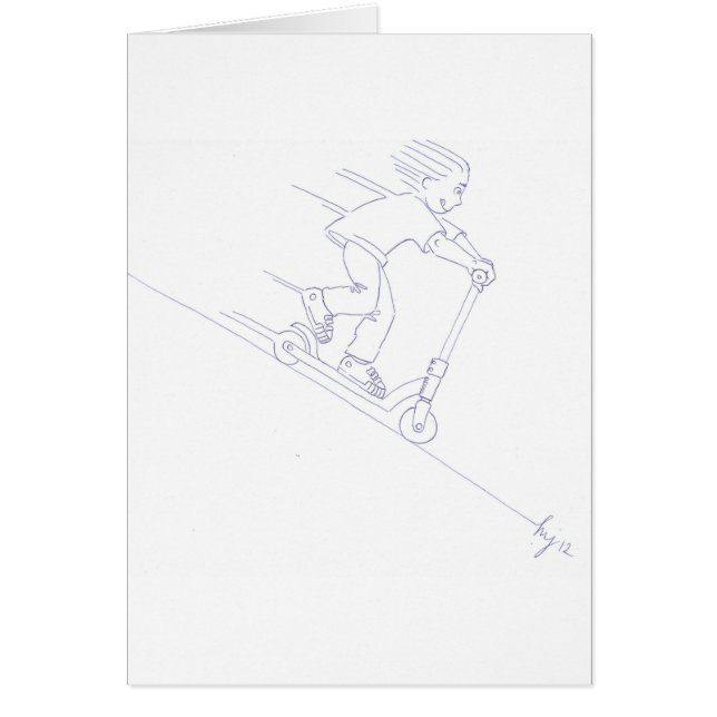 Cartão micro desenhos animados preto e branco do (Frente)