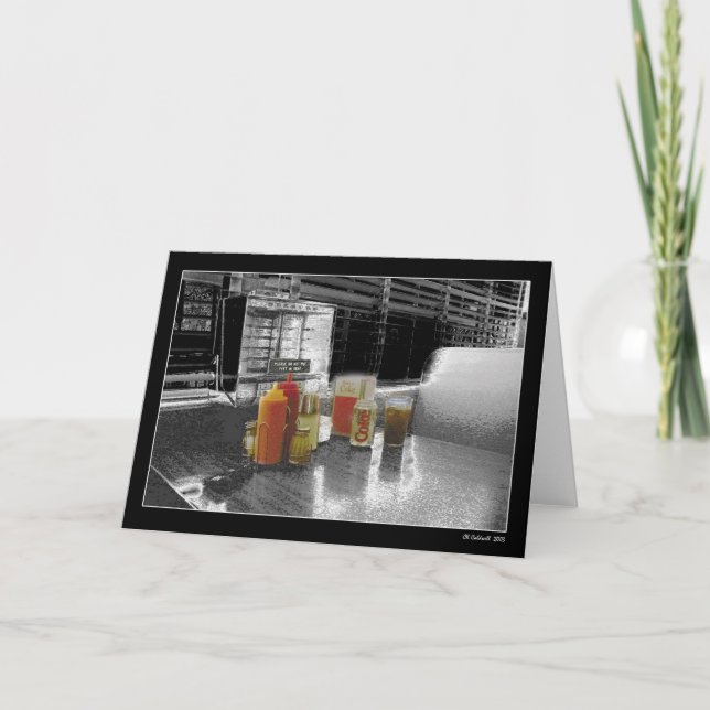 Cartão Midnight at the Oasis (Frente)