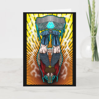 Cartão Mighty Thor - Full Color Greeting Card