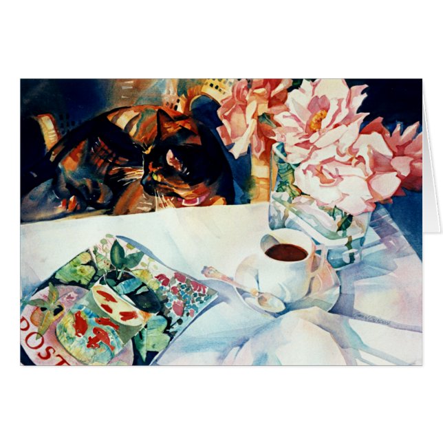 Cartão "Mija & Matisse " (Frente Horizontal)