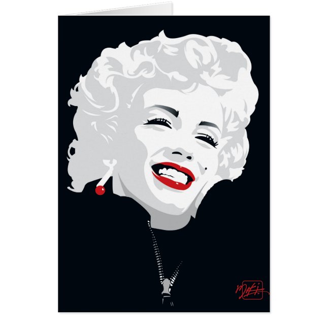 Cartão Miki Marilyn (Frente)