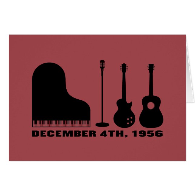 Cartão Milhão instrumentos do quarteto do dólar - preto (Frente Horizontal)