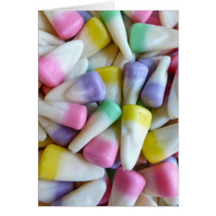 Cartão Milho de doces da páscoa