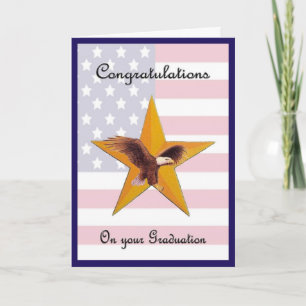 Cartão Military Basic Training Graduation Card