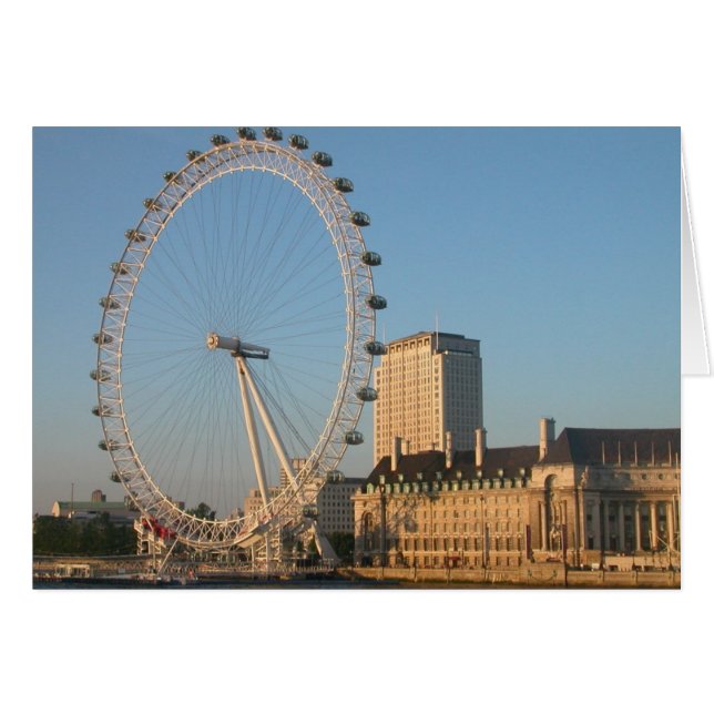 Cartão Millennium Eye London (Frente Horizontal)