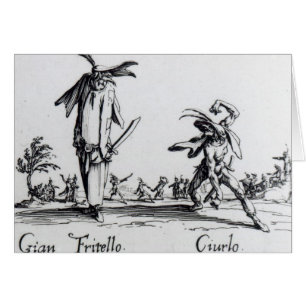 Cartão Mim Balli de Spessanei, ou Le Grandioso Chasse