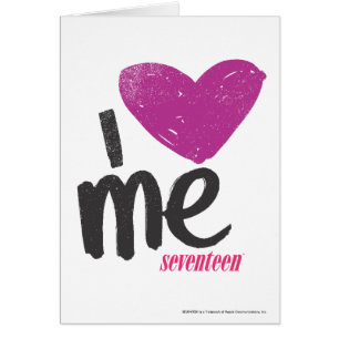 Cartão Mim coração mim roxo