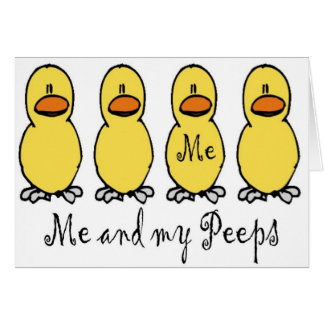 Cartão Mim e minhas espreitadelas