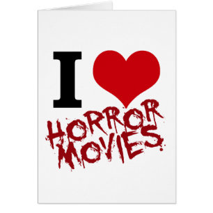 Cartão Mim filmes de terror do coração
