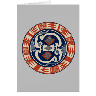 Cartão Mimbres Tribal Antelope