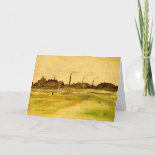 Cartão Mina de carvão no Borinage por Vincent van Gogh