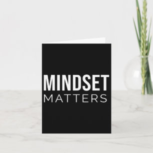 Cartão Mindset S Motivational Entrepreneur Slogan Cotação