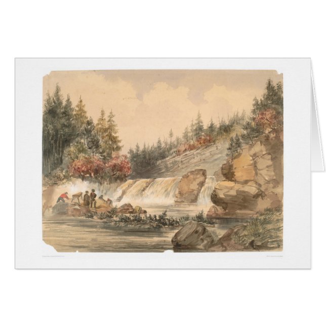 Cartão Mineração de Placer (0605B) (Frente Horizontal)