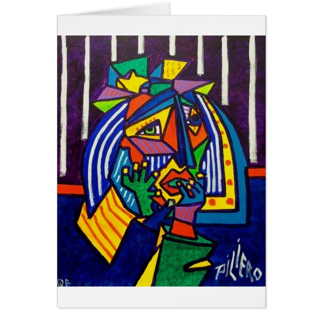 Cartão Minha esposa por Piliero (Frente)