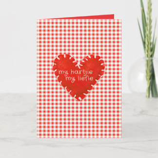 Cartão Minha Hartjie, Minha Placa de Coração Aplicável