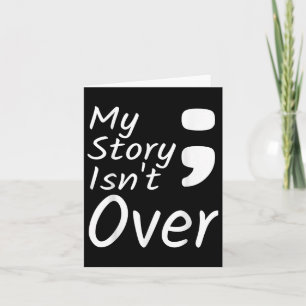 Cartão Minha História Não É Sobre Prevenção De Suicídio D