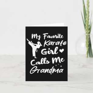 Cartão Minha Karate Favorita Me Chama De Avó Mães D