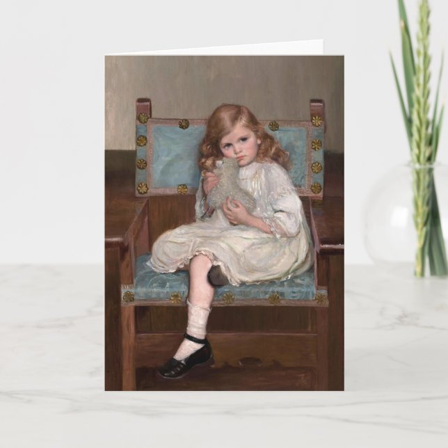 Cartão Minha Lamb | Lilla Cabot Perry (Frente)