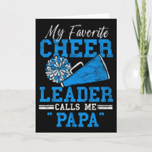 Cartão Minha líder de torcida favorita me chama de Papai