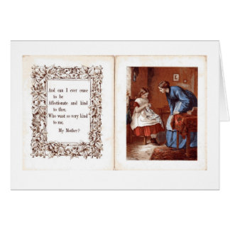 Cartão Minha mãe amável