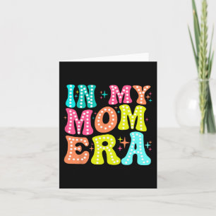 Cartão Minha mãe era Dia de as mães mulheres Nova mãe Mãe