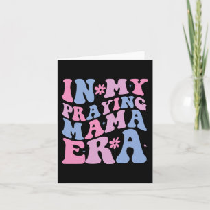 Cartão Minha Mãe Orante Era Mãe Religiosa Mãe Cristã