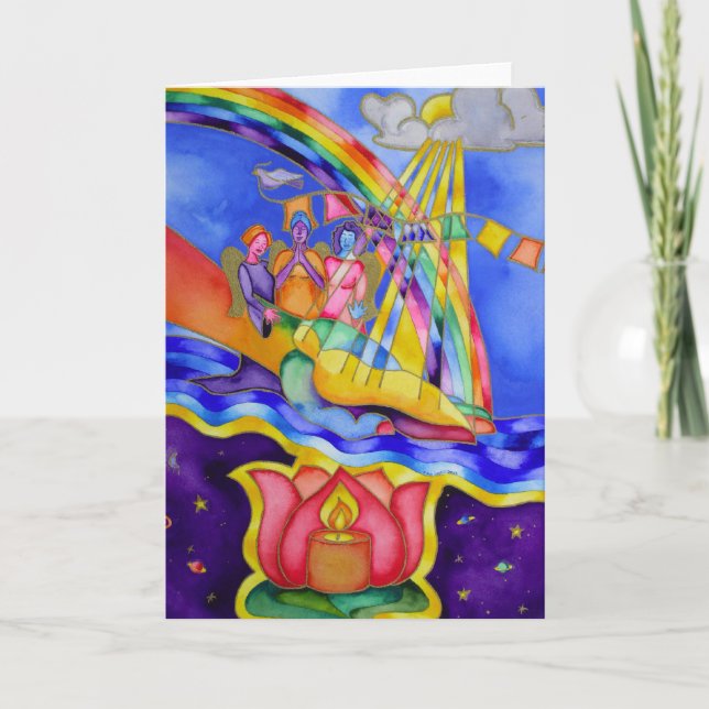 Cartão Minha oração por Rita Loyd (Frente)