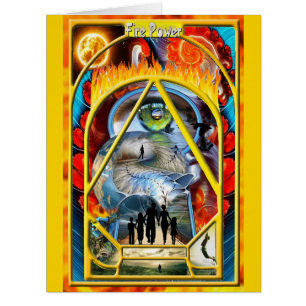 Cartão Minha Placa de Energia de Fogo