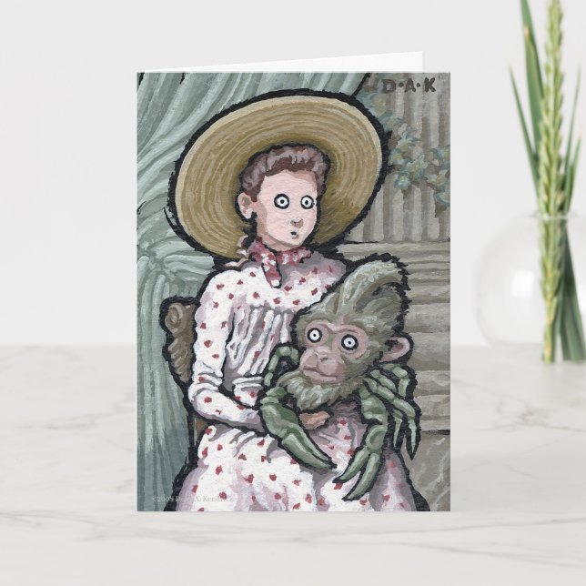 Cartão Minha Primeira Pet #3 - Saudação Surreal do Dentro (Frente)