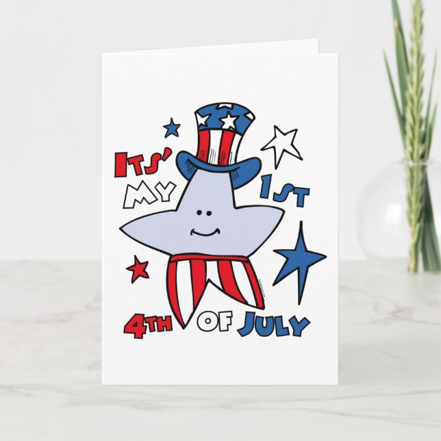 Cartão Minha Primeira Quarta Estrela (Frente)