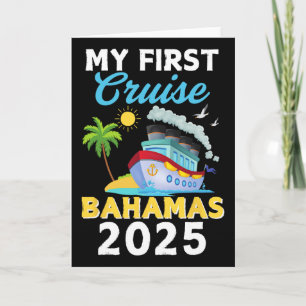 Cartão Minha Primeira Viagem de Cruzeiros Hamas 2025 Viag