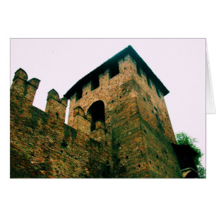 Cartão Minhas fortaleza e torre