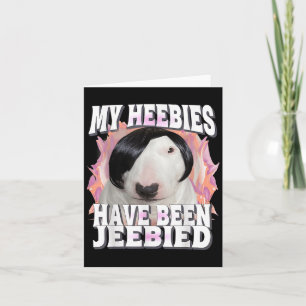 Cartão Minhas Heebies Foram Julgadas Gen Z Engraçado Meme