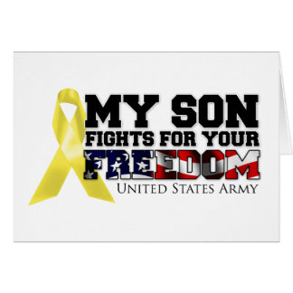Cartão Minhas lutas do filho para sua liberdade