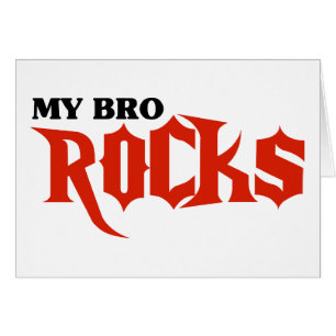 Cartão Minhas rochas de Bro