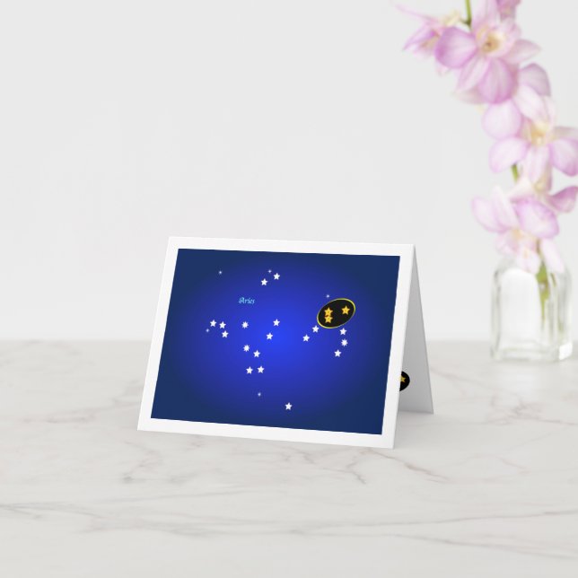 Cartão Mini carte de Lucky Stars pour le 6 Avril (Orquídea)