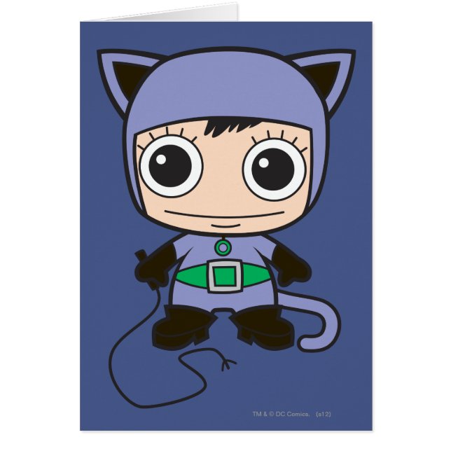 Cartão Mini Cat Mulher (Frente)