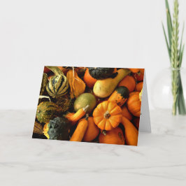 Cartão Mini Pumpkins E Gourds - Foto 2