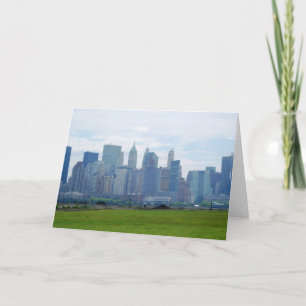 Cartão Mini Skyline (cartão de saudação do vazio)