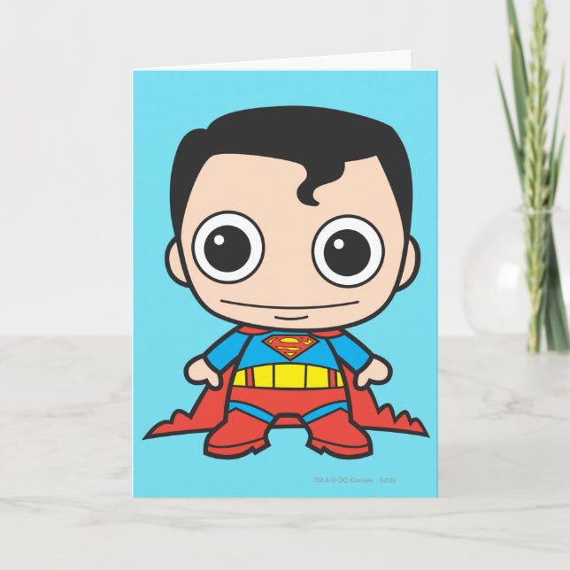 Cartão Mini Superman (Frente)