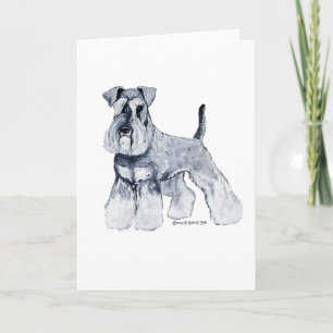 Cartão Miniatura Schnauzer